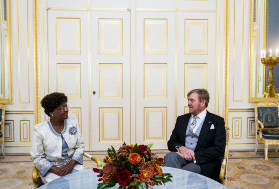 H.E Dr. Naomi Ngwira presented her Letters of Credence to His Majesty King Willem-Alexander